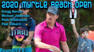 2020 Myrtle Beach Open | RD1 F9 | Barsby, Johansen, Brathwaite, Ulibarri
