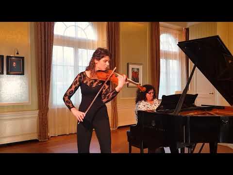 Boglárka Erdős - Ravel: Tzigane, (Violin and Piano)