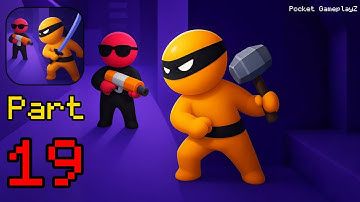 Stealth Master: Assassin Ninja - Gameplay Walkthrough Part 19 - The Silent Killer (iOS, Android)