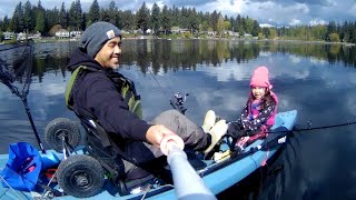 Child Seat on a Hobie Compass