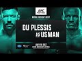 Bande-annonce de l'UFC OKC : Du Plessis vs Usman (0:15)