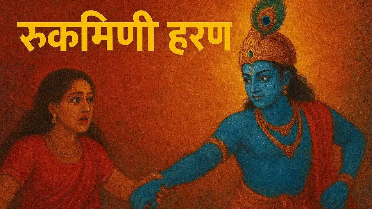 रुक्मिणी हरण कथा | जब श्रीकृष्ण ने रुक्मिणी का हरण किया | सनातन धर्म कथा”