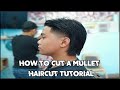 How to cut a Mullet  Haircut Tutorial Step By Step For Beginners