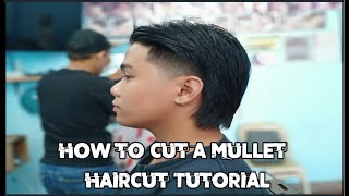 How to cut a Mullet  Haircut Tutorial Step By Step For Beginners