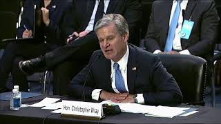 FBI Director Testifies Before Senate Judiciary Committee I LIVE