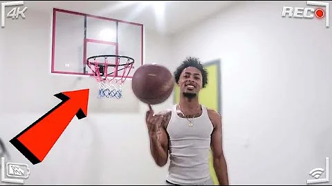 I Put a Basketball Court In My Apartement **LITTES...