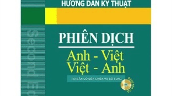 Ebook hướng dẫn kỹ thuật biên dịch anh-việt việt-anh pdf