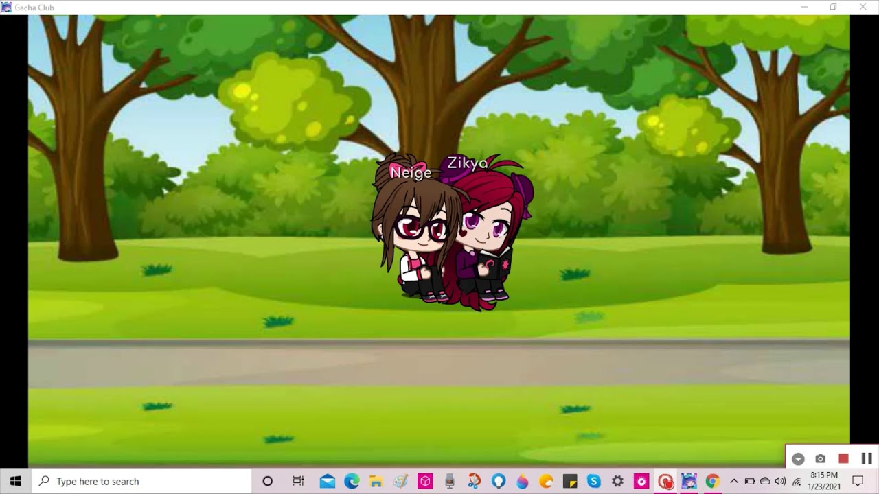 Zikya and Neige are Relaxing