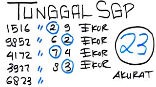 PREDIKSI SGP HARI INI 4 Maret 2026| RUMUS SGP JITU HARI INI | RUMU KEPALA EKOR SGP HARI INI