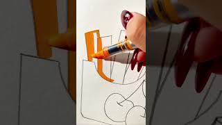 Orange ink flows—leaf cradled in hand, book glows with warmth as lines fill meaning