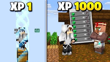 Minecraft One block SkyBlock , But Your XP = Border Size... (Part 6)