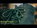 Handmaking RARE Bison Leather Boots The RaptorX Handmaking RARE Bison Leather Boots The RaptorX