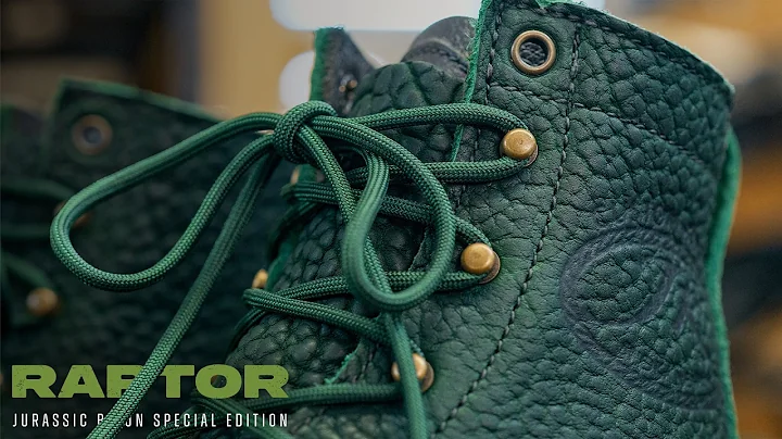 Handmaking RARE Bison Leather Boots | The RaptorX