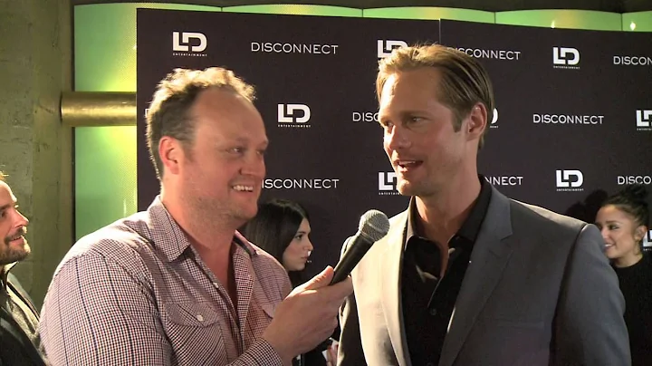 Alexander Skarsgard talks about internet addiction at Disconnect Premiere with Brad Blanks
