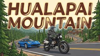 Road Trip to Hualapai Mountain Resort with Triumph Scrambler 1200 XE Corvette Stingray