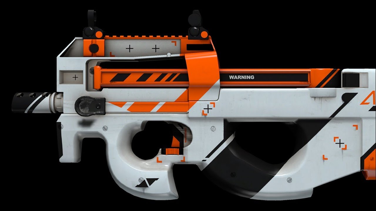 Мой р90 из бумаги - YouTube