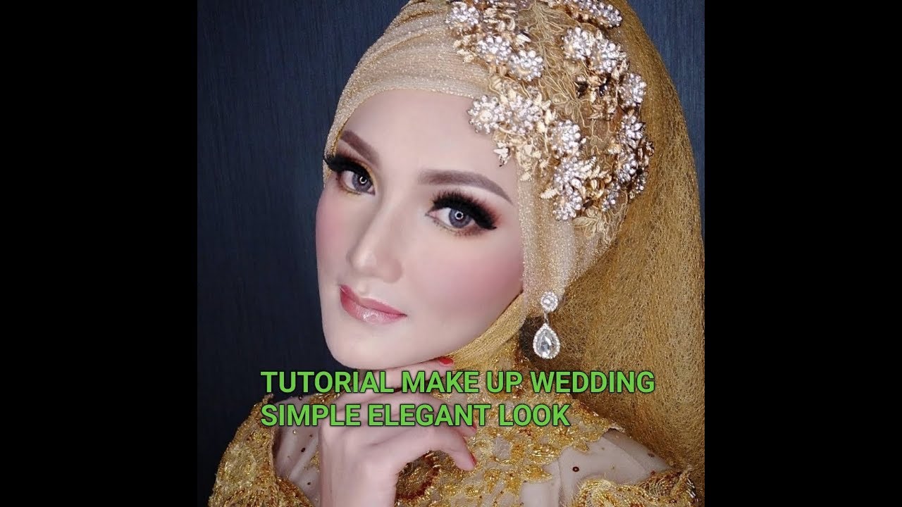 MAKE UP WEDDING SIMPLE ELEGANT WITH INEZ COSMETIC YouTube