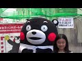 くまモン！郵便局の日フェスティバル ⭐ハンドボールが鼻に当たりまくり(笑)