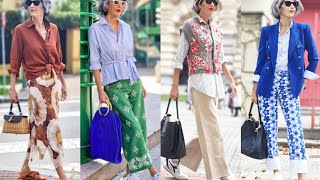 Elegant Milanies Over 50, 60, 70. How to dress Elegantly In Adulthood. Exploring Italian Style