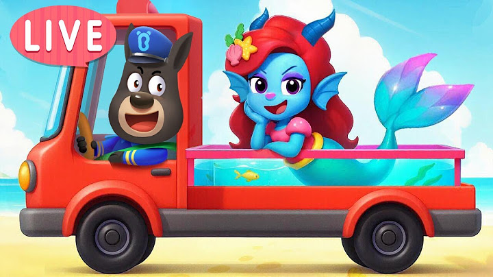 🔴LIVE |The Mermaid Story | Fun Stories | Cartoon | Safety Rules for Kids | Sheriff Labrador