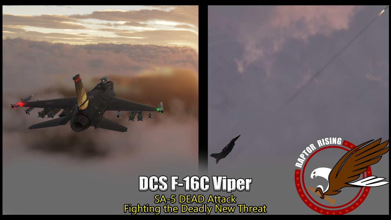 Taking on the SA-5 | DCS F-16C Viper | DEAD over Syria | 4K 60 FPS on RTX 3090