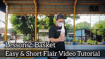 Flair-Tactics! Lesson 2: Basket (Easy &  Short Flairtending Tutorial Video)