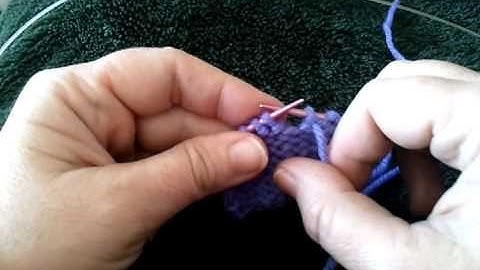 P2tog tbl or P2tog through back loop