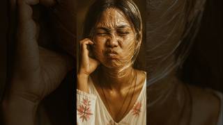 Plastic wrap face By ChatGPT #photography #nextgenai #edit #photoediting #picsart
