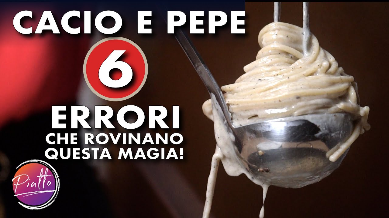 Sbagli SEMPRE la Cacio e Pepe? | I 6 Errori che Rovinano Tutto