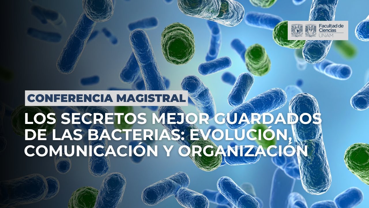 Conferencia - Los secretos mejor guardados de las bacterias: Evolución, comunicación y organización