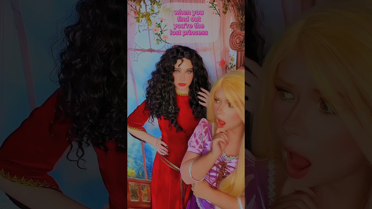 THIS WHOLE TIME? | Mother Gothel & Rapunzel @nikkihatsunecosplay#cosplay | Tangled