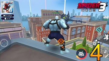 The Hulk 👿 Spider  Fighter 3 Gameplay Walkthrough Part 4 (iOS, Android)