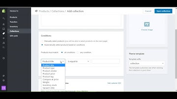 Add Product to a Collection Automatically