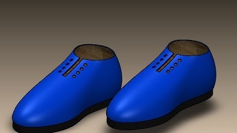 Lofted surface design  | shoe making | solidworks tutorial | engineering intelligentz