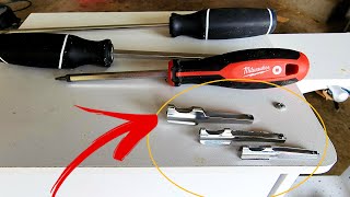 If you use a screwdriver you ABSOLUTELY NEED TO SEE THIS TOOL