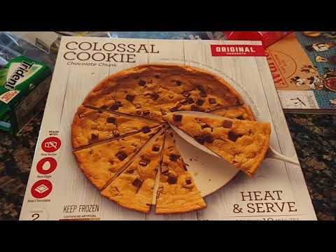 Vídeo: O Colossal Cookie Da Costco Chegou Para Resgatá-lo Do Feriado