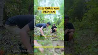 Nino Dilatih Panji Petualang Buat Reflek Ke Ular 