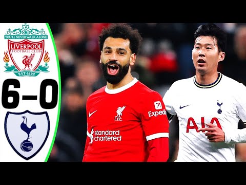 Liverpool vs Tottenham 6-0 - All Goals and Highlights - 2024 