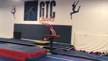 Annabelle Holliday Yurchenko full twisting vault #2  2/15/2018