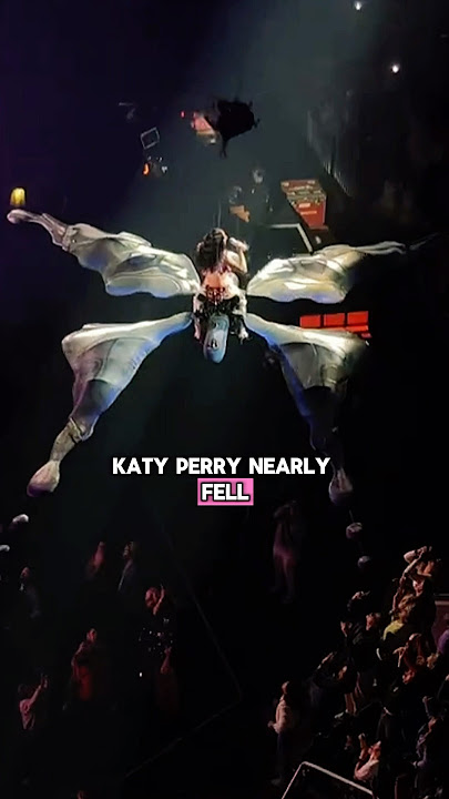 Katy Perry almost FELL on top of audience during performance