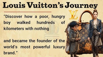 How a Hungry Boy Created Louis Vuitton || Learn English Through Story Level 3 🔥 || Graded Reader ✅