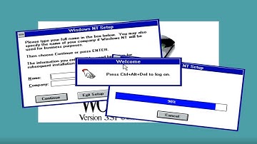 Windows NT 3.51 - Installation and Review