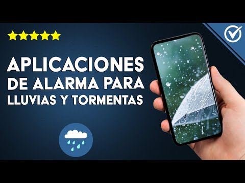 ¿Qué aplicaciones de ALARMA PARA LLUVIAS y TORMENTAS me puedo descargar?