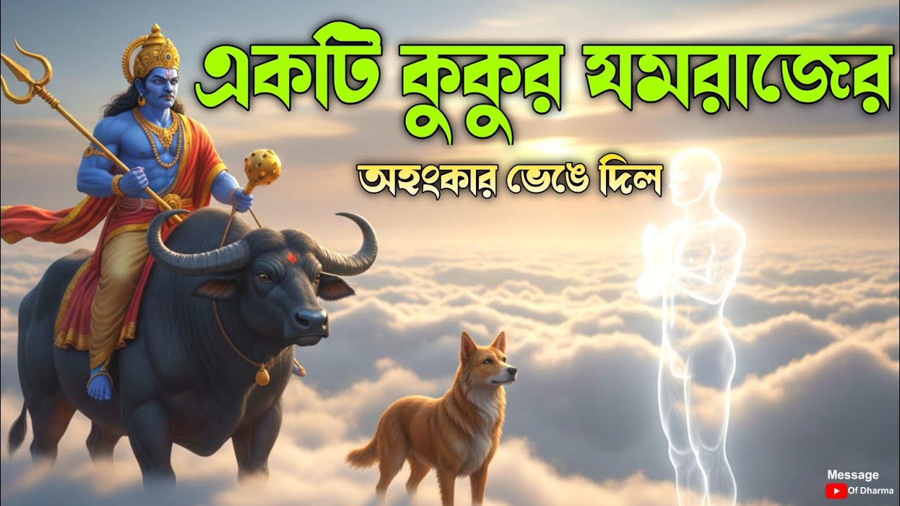একটি কুকুর ভেঙে দিল যমরাজের অহংকার। জানুন মানুষের নোংরা সত্য।