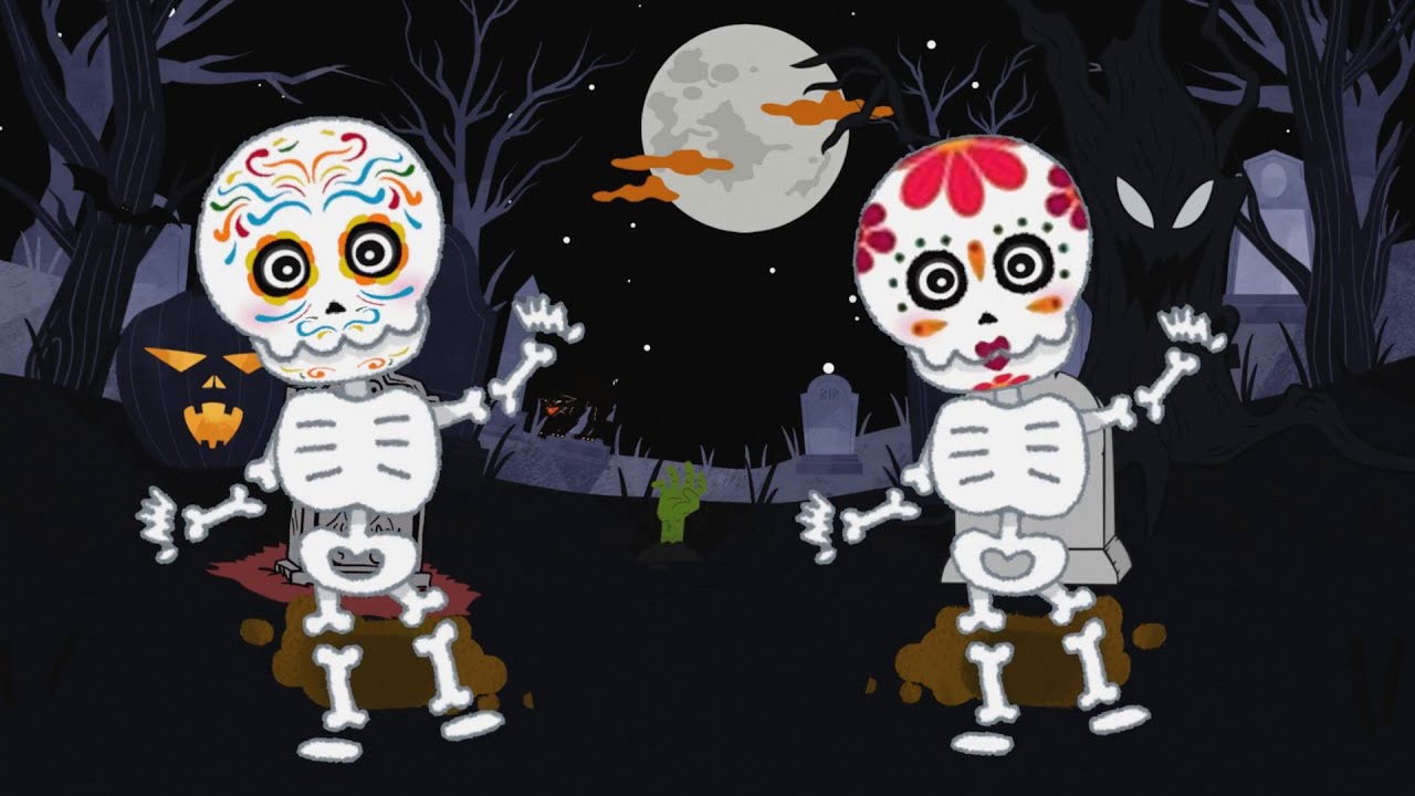 🎵 Chumbala Cachumbala | Las Calaveras Salen de Su Tumba 💀 | Canción Infantil Divertida con Wow!!Kids