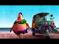 All in one short film very funny  with cartoon character