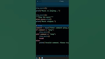 Create a Simple Music Player in Python!