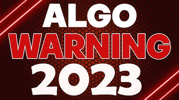 OMG!! ALGO LAST WARNING!! - ALGORAND IS ABOUT TO COME TO AN END??
