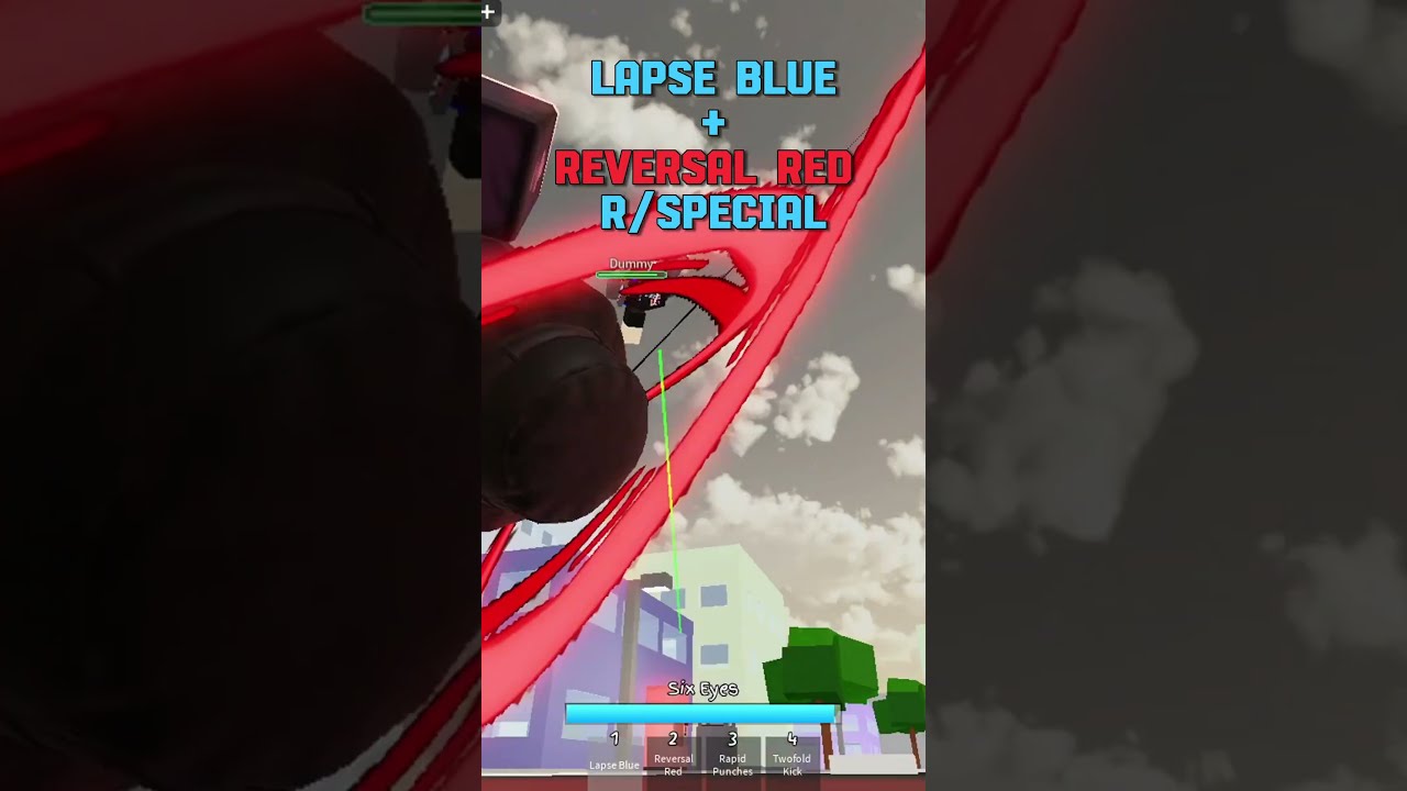 Gojo Satoru Special Tech Showcase 2 Jujutsu Shenanigans Jujutsushenanigans Robloxanime Jjk Jjs