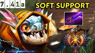 Slark Immortal Soft Support - Dota 2 Patch 7.41a Pro Pub Gameplay
